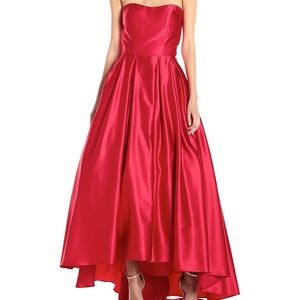 Betsy & Adam Women’s Strapless Ball Gown